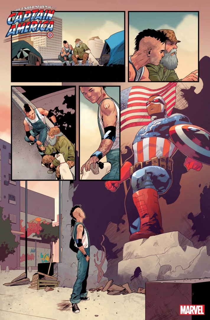 The United States of Captain America #1, anteprima 01