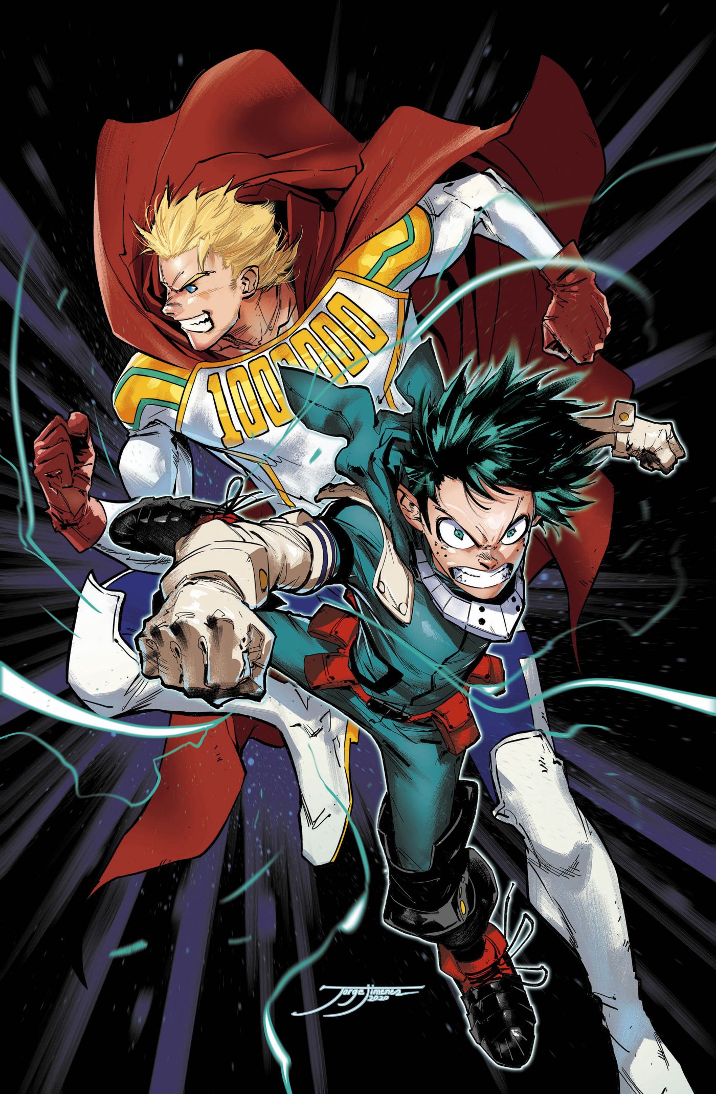 My Hero Academia 30, variant cover di Jorge Jiménez