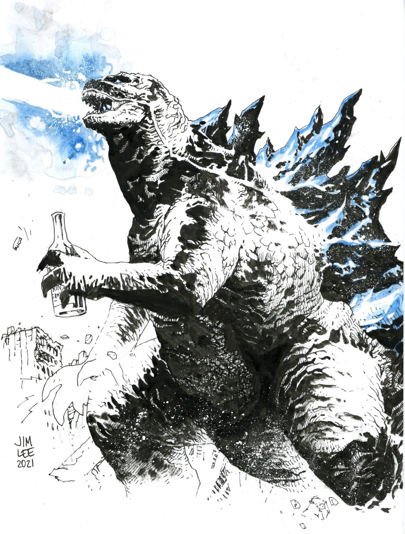 Godzilla Jim Lee