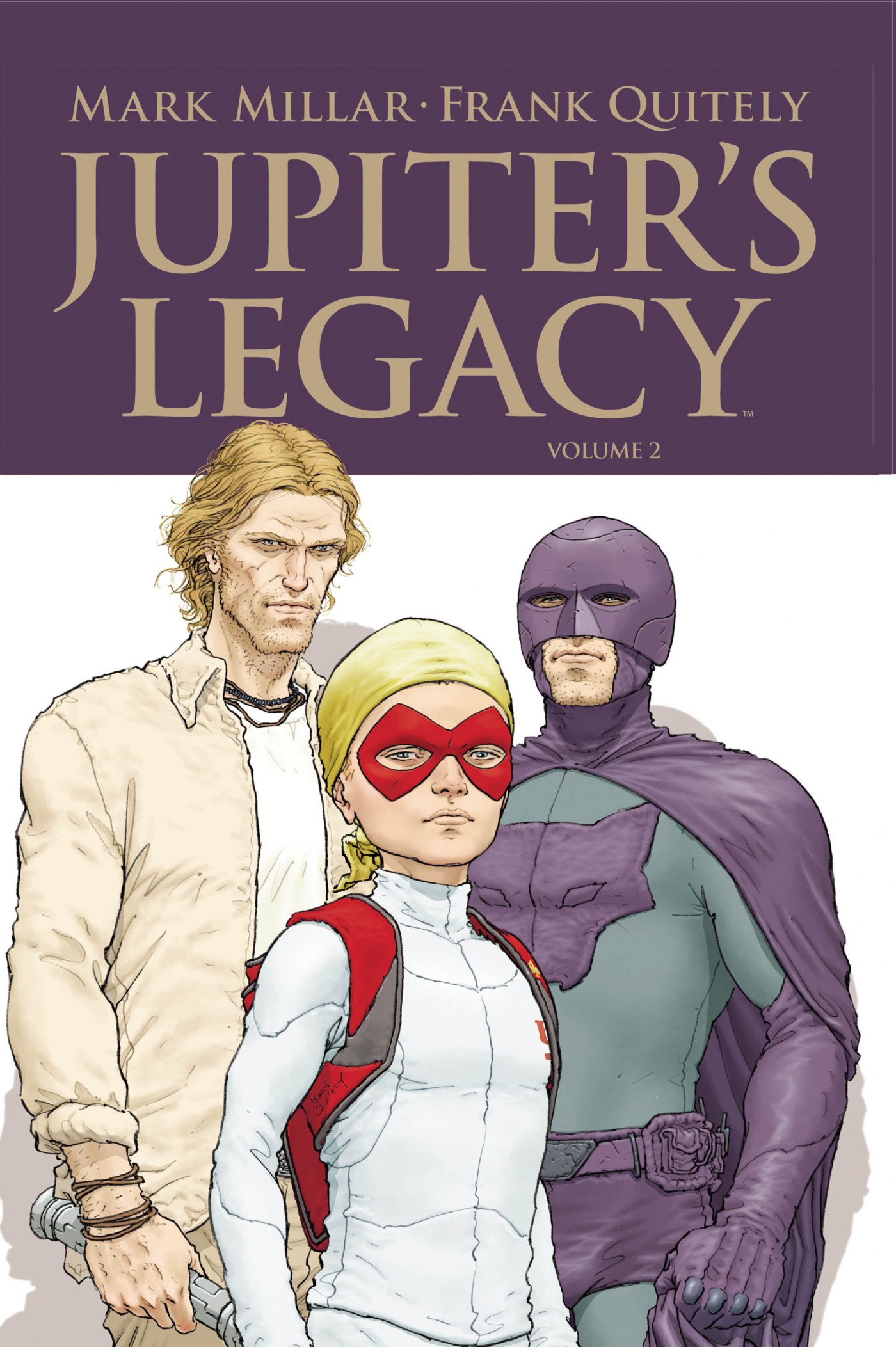 Jupiter's Legacy vol. 2, copertina di Frank Quitely