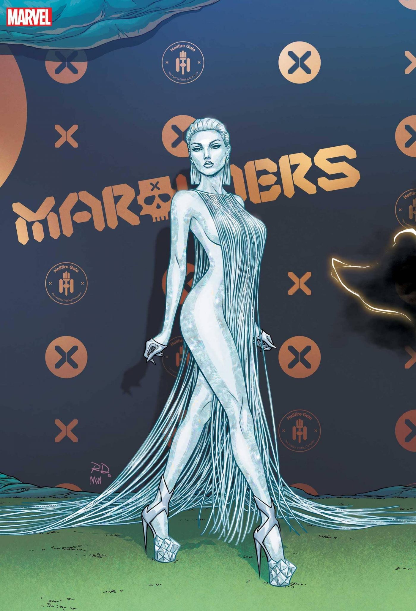 Marauders #21, variant cover di Russell Dauterman