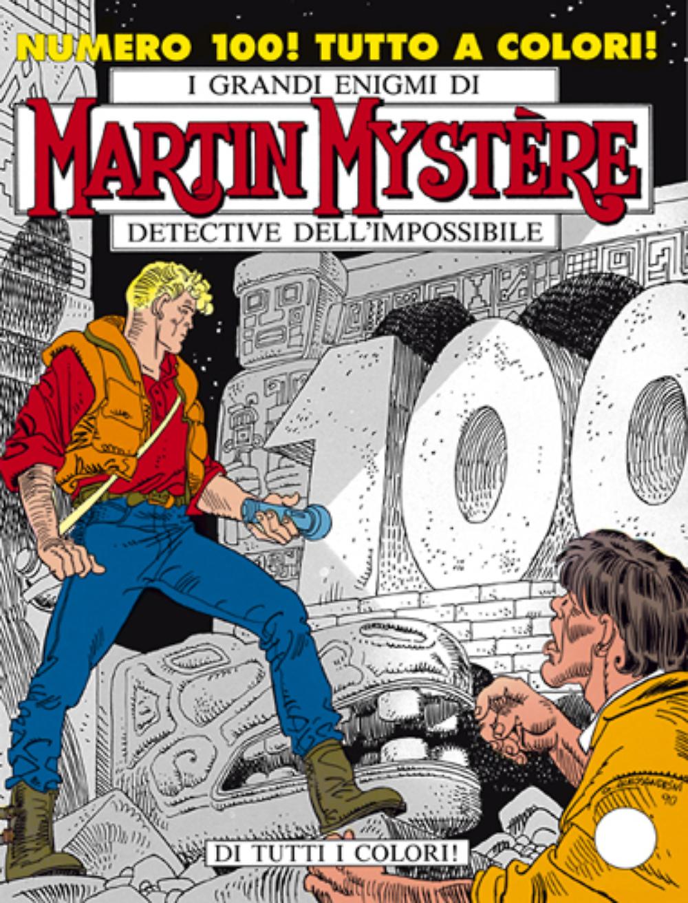 Martin Mystère 100: Di tutti i colori, copertina di Alessandrini Giancarlo