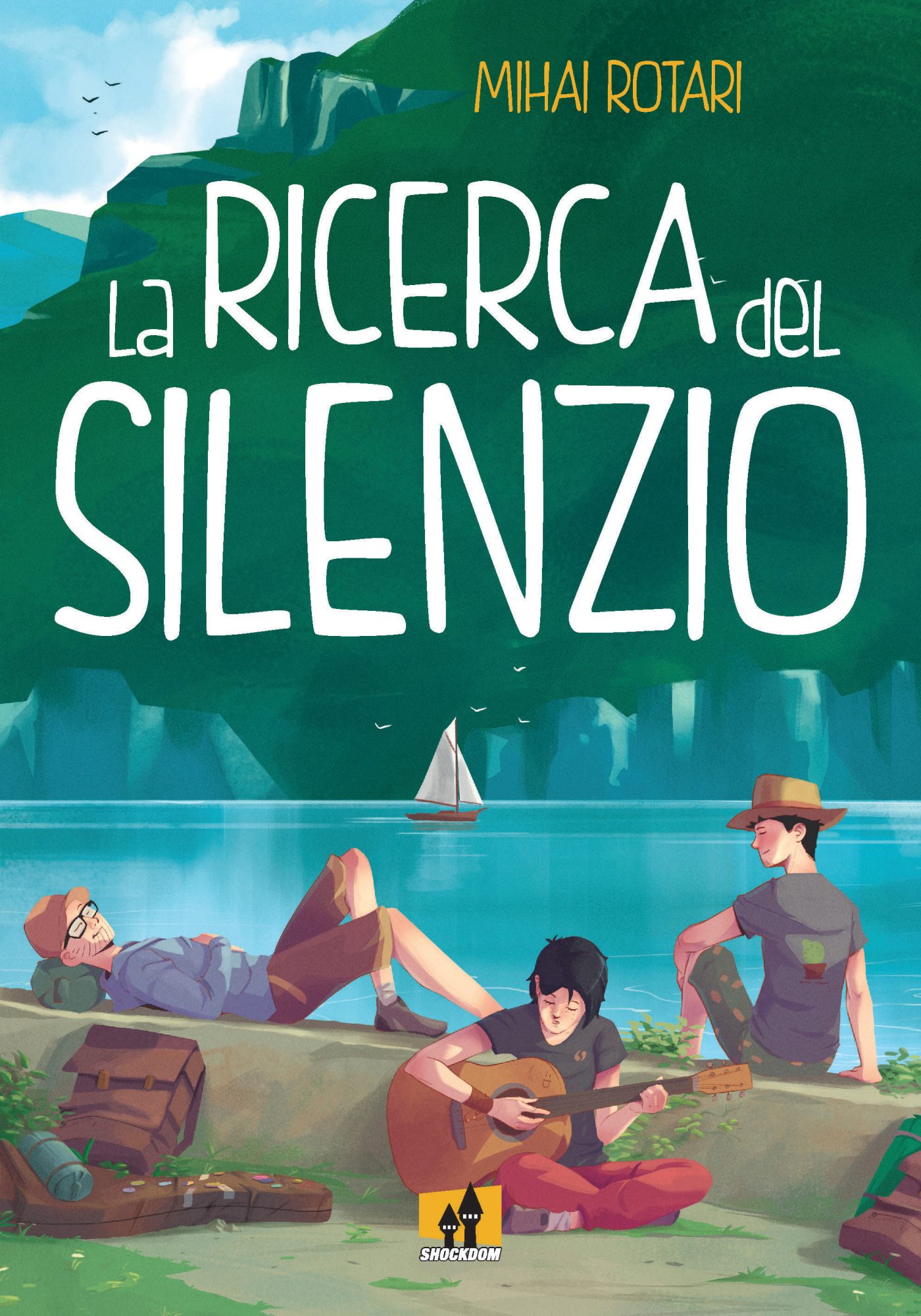 La ricerca del silenzio, copertina di Mihai Rotari