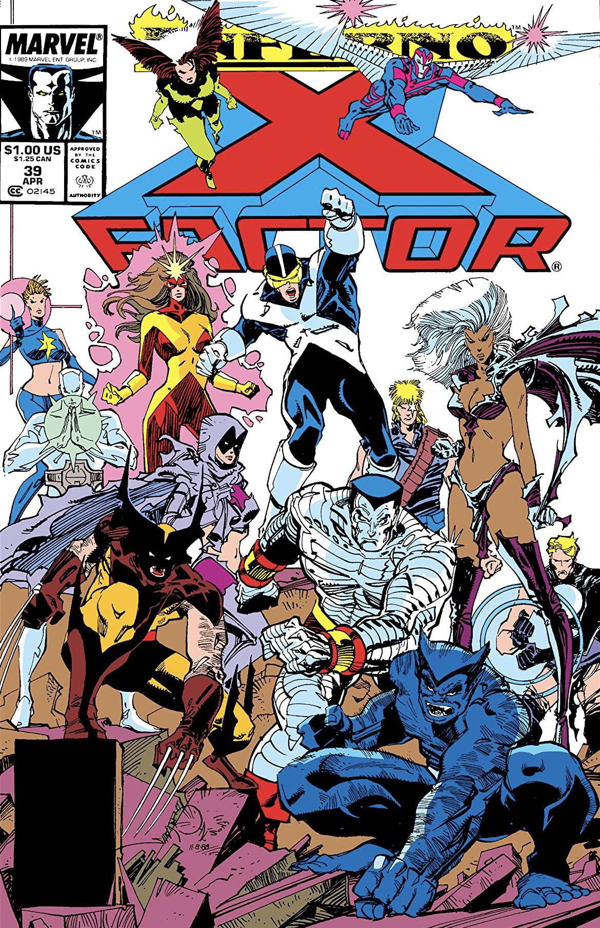 X-Factor #39, copertina