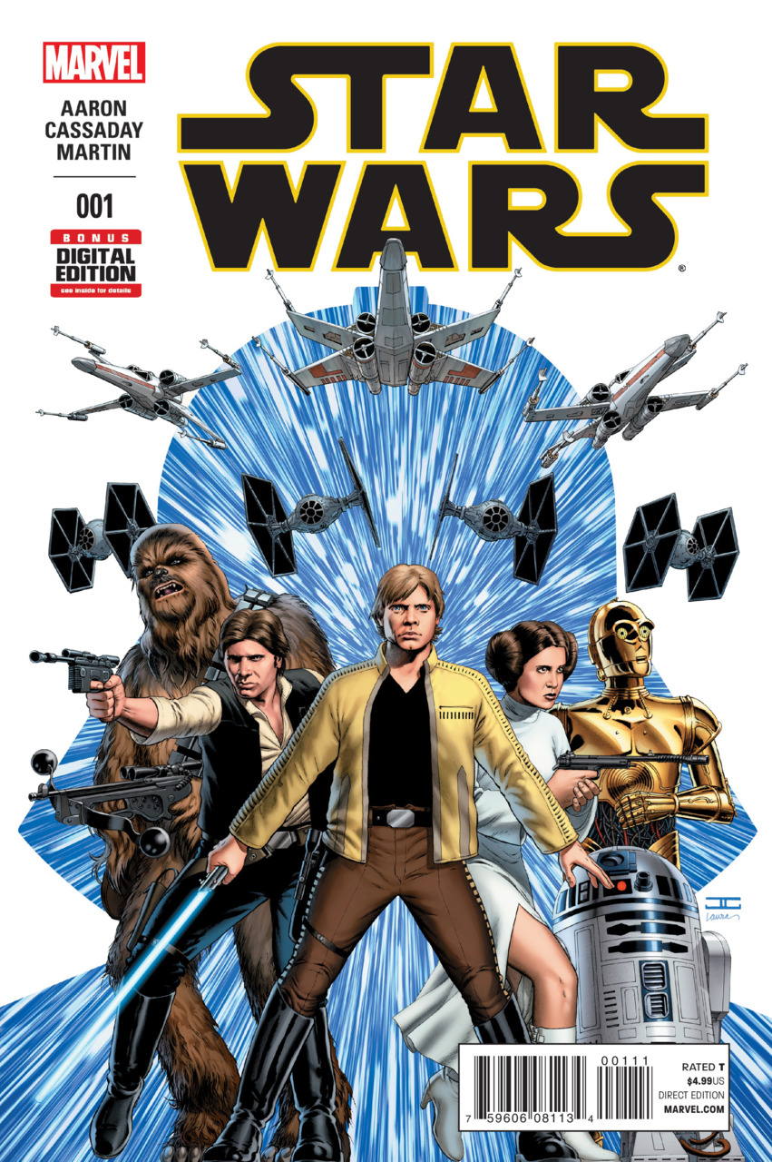 Star Wars #1, copertina di John Cassaday