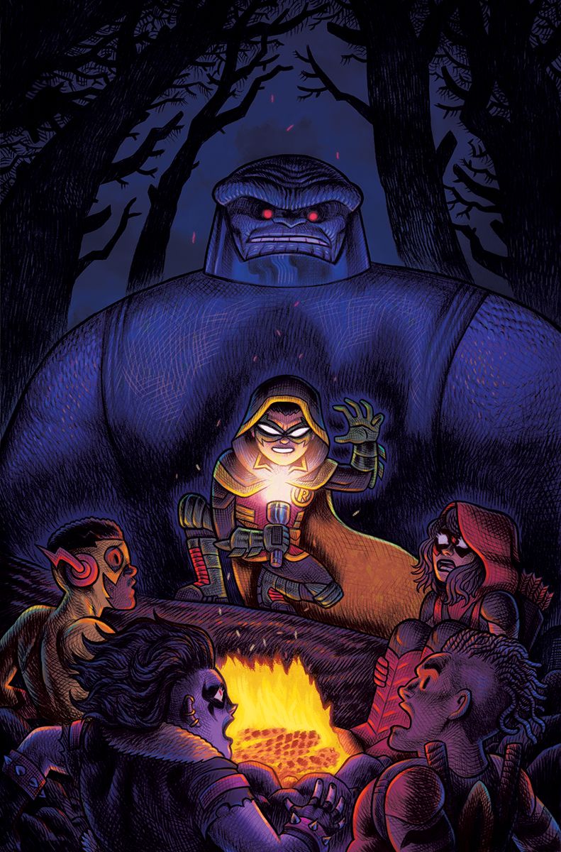 Are You Afraid of Darkseid, copertin di Dan Hipp