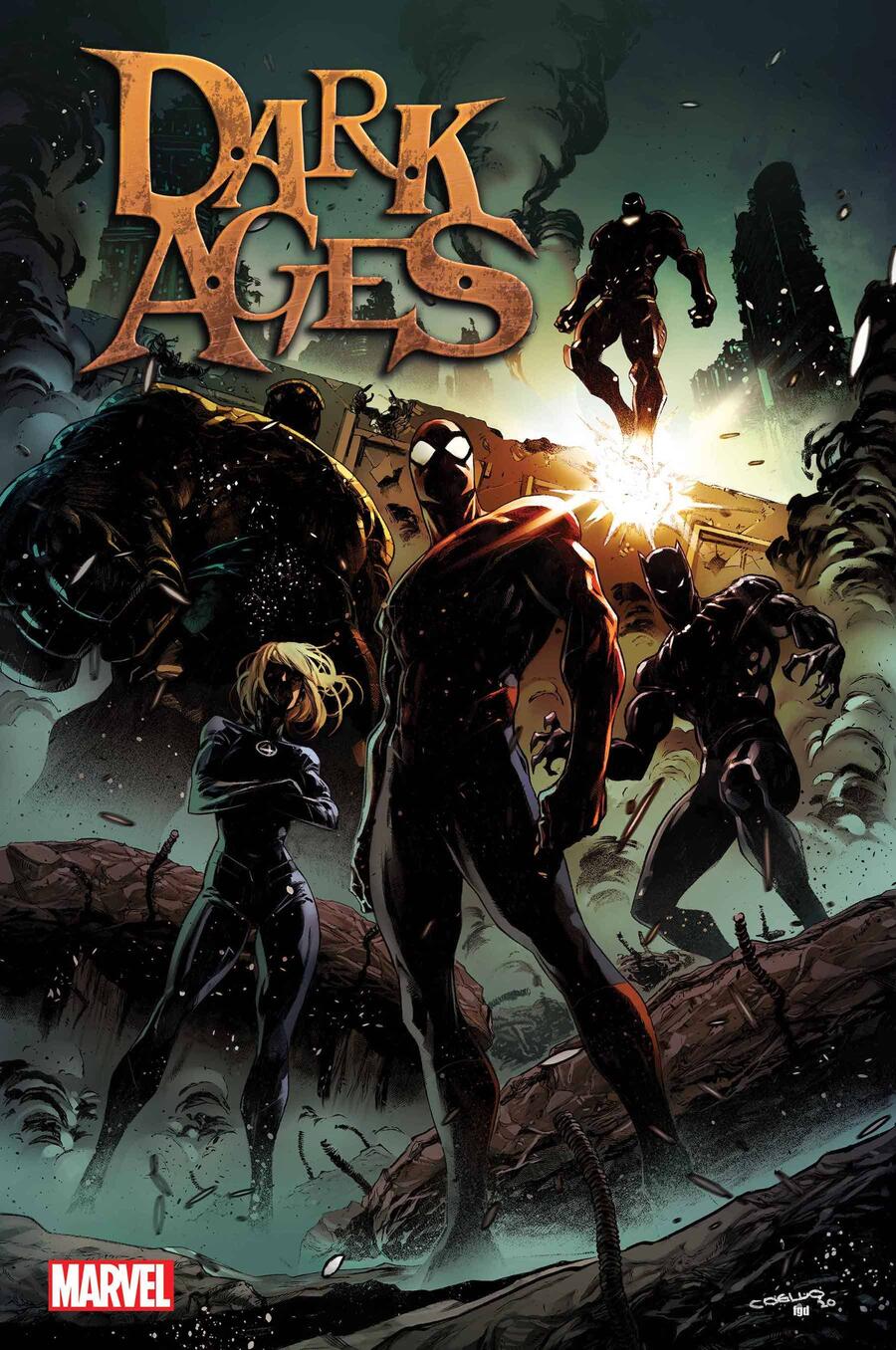 Dark Ages #1, copertina di Iban Coello