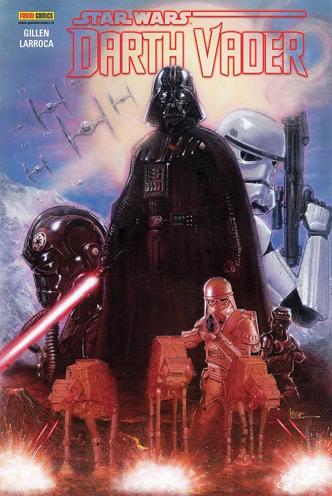 Star Wars Omnibus: Darth Vader di Kieron Gillen, copertina di Kaare Andrews