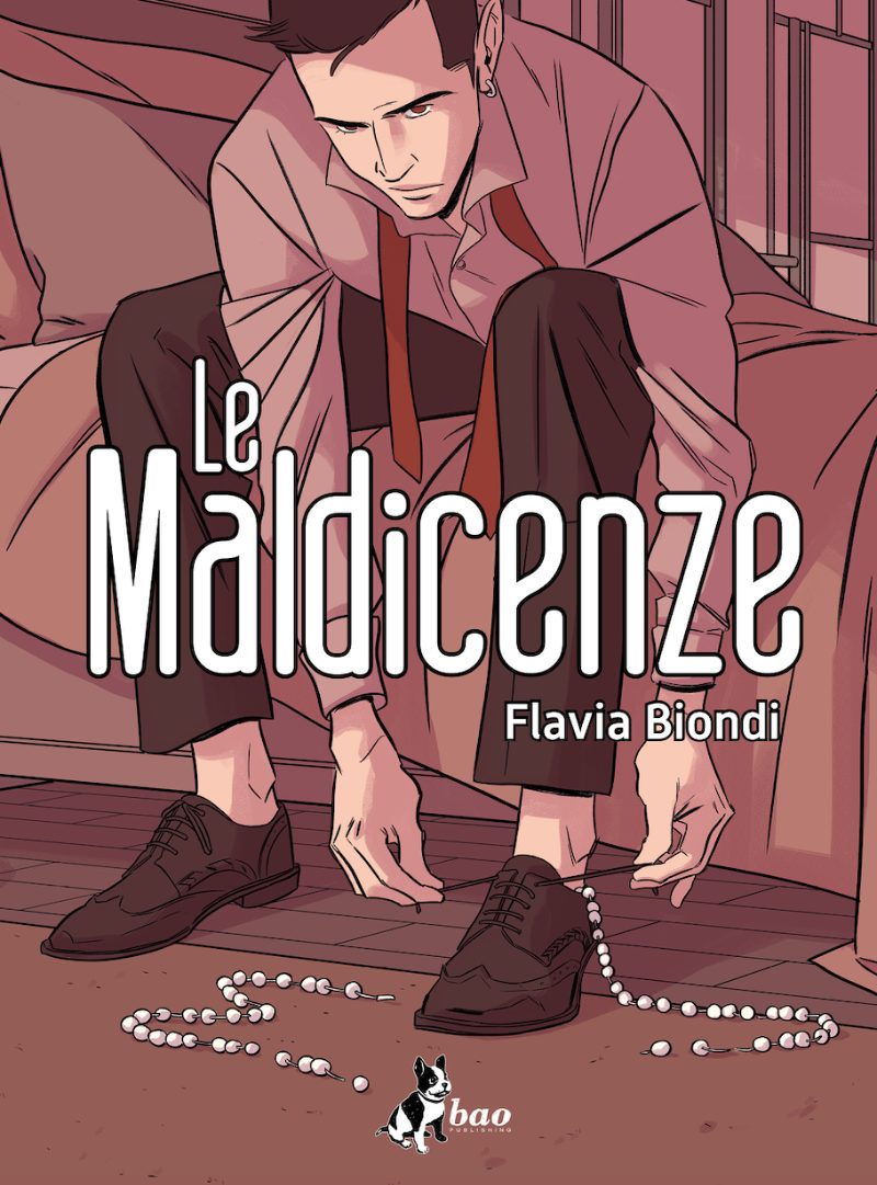 Le maldicenze, copertina di Flavia Biondi