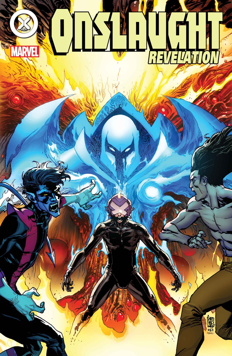 X-Men: The Onslaught Revelation, copertina di Giuseppe Camuncoli