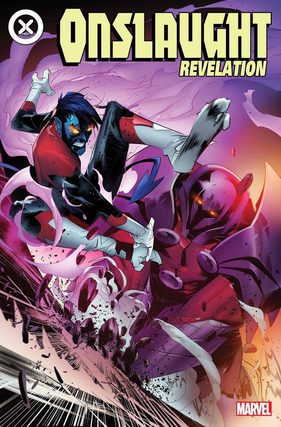 X-Men: The Onslaught Revelation, variant cover di Federico Vicentini