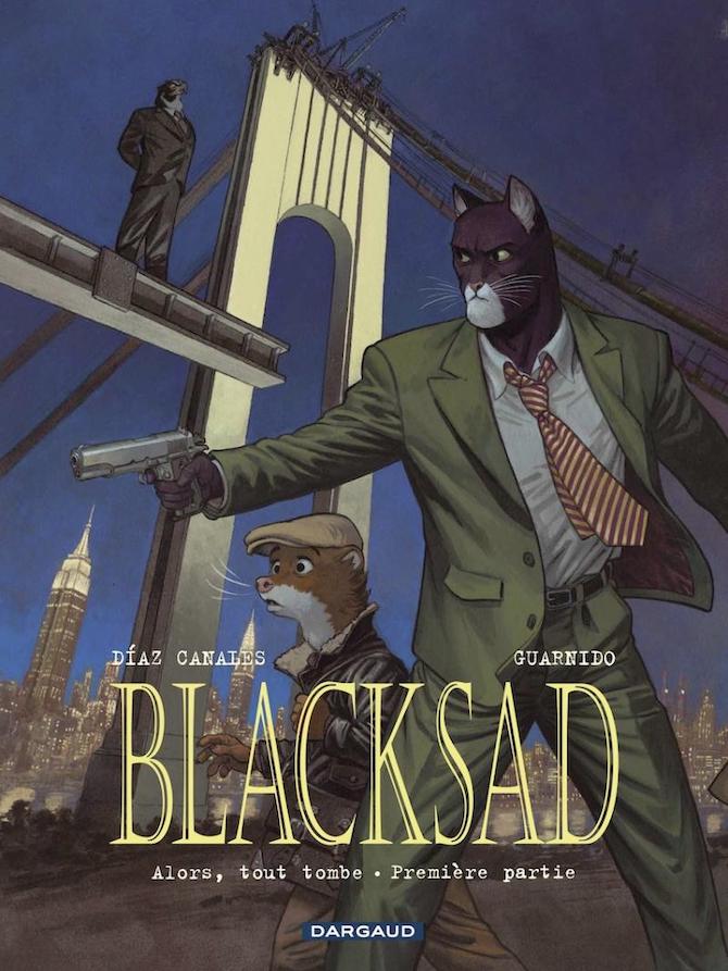 Blacksad: E poi non resta niente, copertina di Juanjo Guarnido