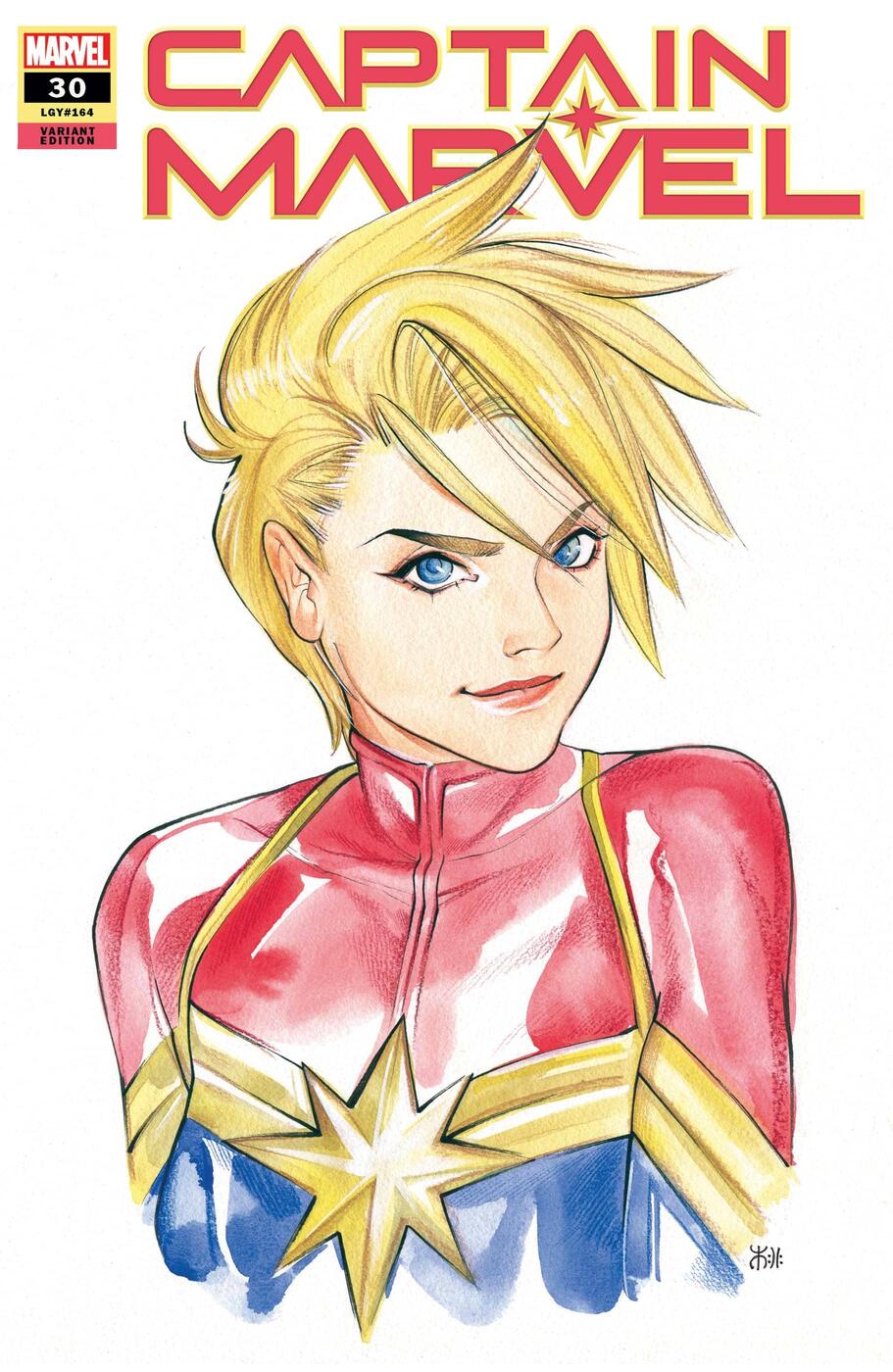 Captain Marvel #30, variant cover di Peach Momoko