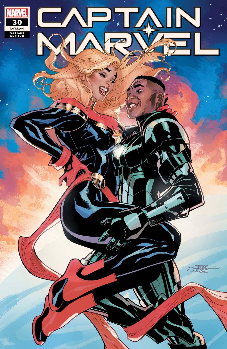 Captain Marvel #30, variant cover di Terry Dodson