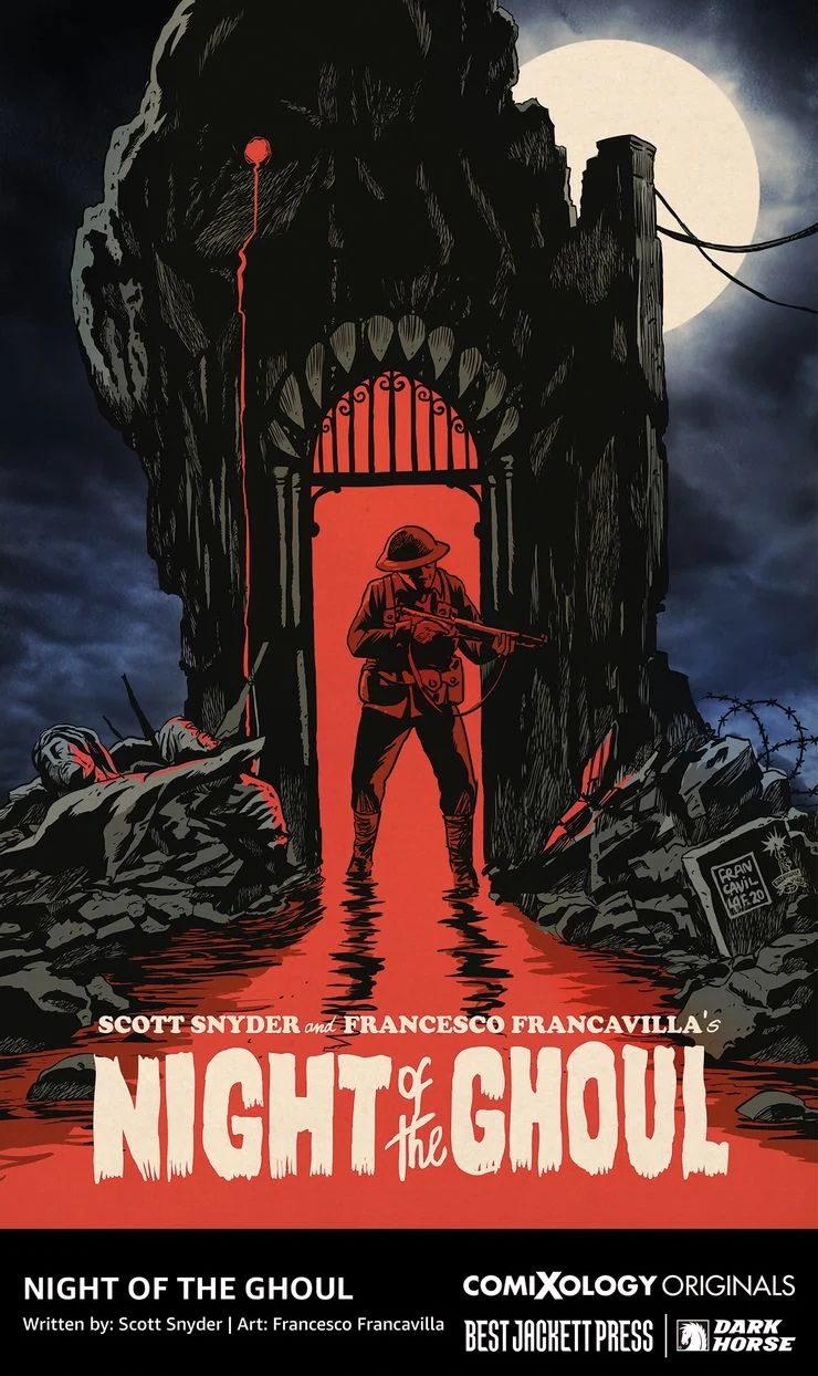 Night of the Ghoul, copertina di Francesco Francavilla