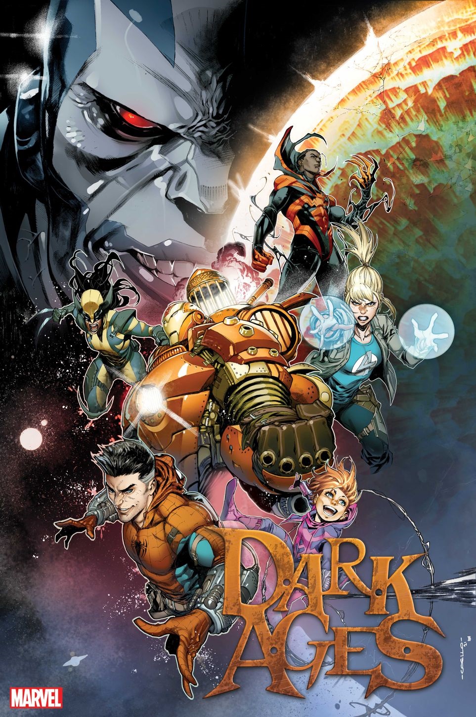 Dark Ages #2, copertina di Iban Coello