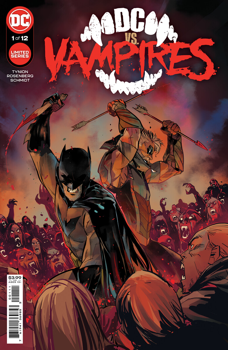 DC vs. Vampires #1, copertina di Otto Schmidt