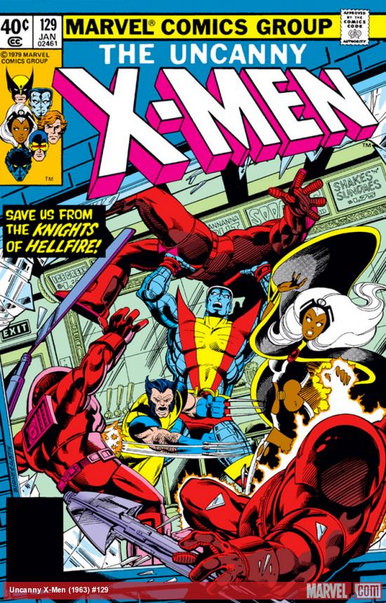 Uncanny X-Men #129, copertina