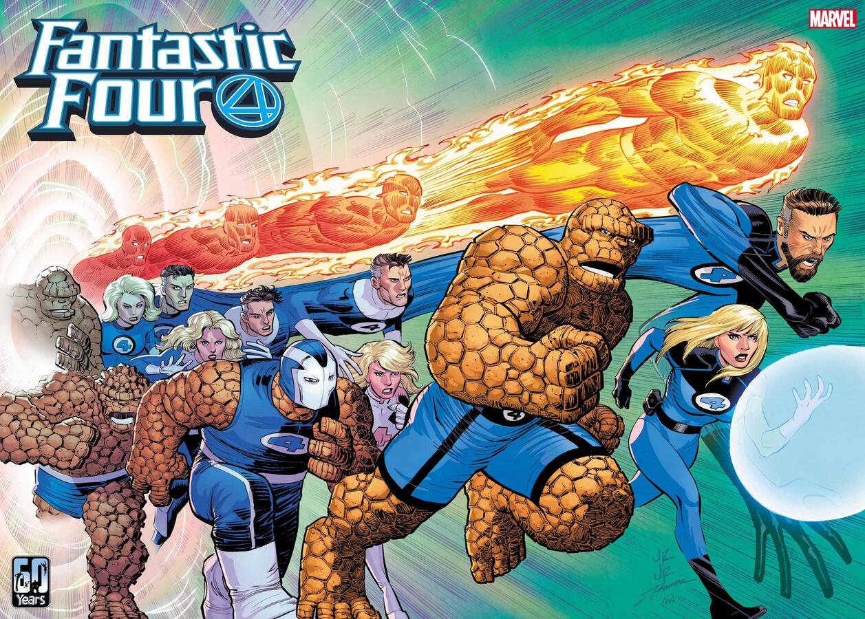 Fantastic Four #35, variant cover di John Romita Jr.