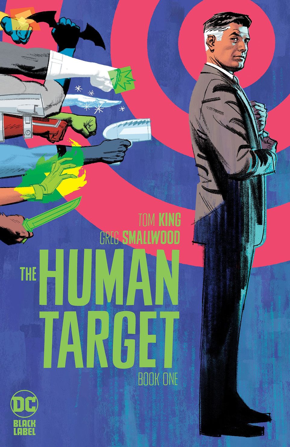 Human Target #1, copertina di Greg Smallwood