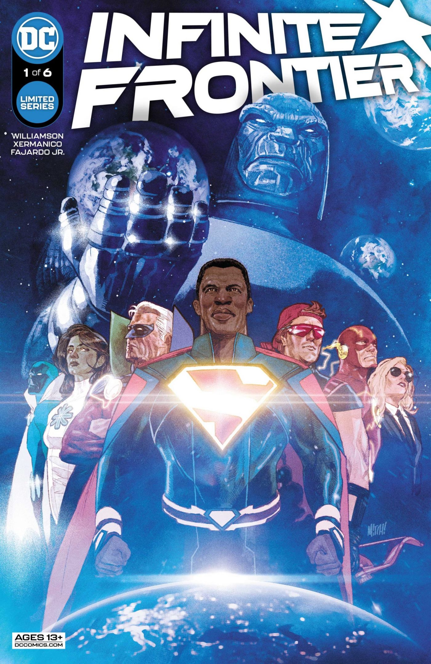 Infinite Frontier #1, copertina di Xermanico