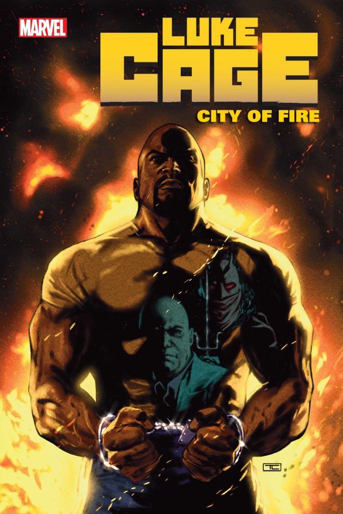 Luke Cage: City of Fire, copertina di Taurin Clarke