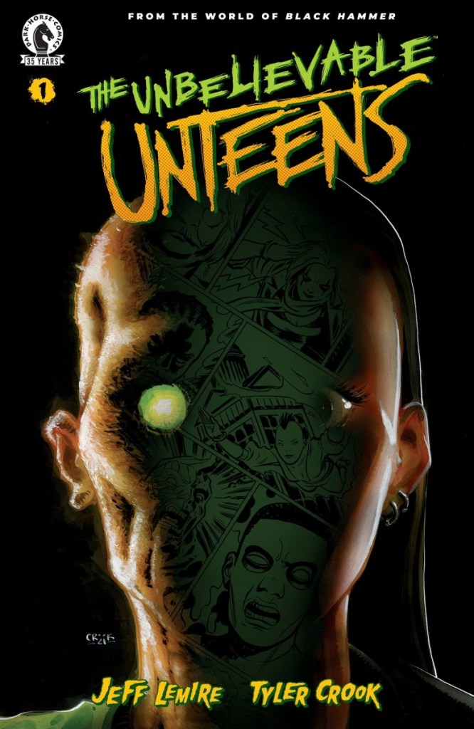 The Unbelievable Unteens #1, copertina di Tyler Crook