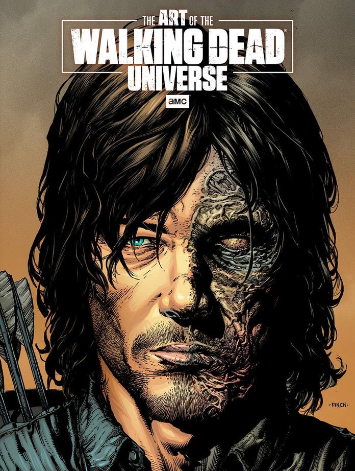 The Art of the Walking Dead Universe, copertina di David Finch