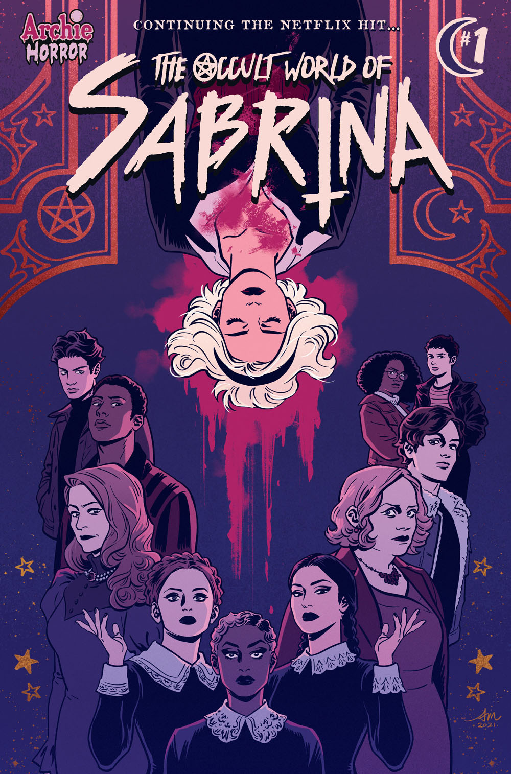 Occult World of Sabrina #1, copertina di Audrey Mok