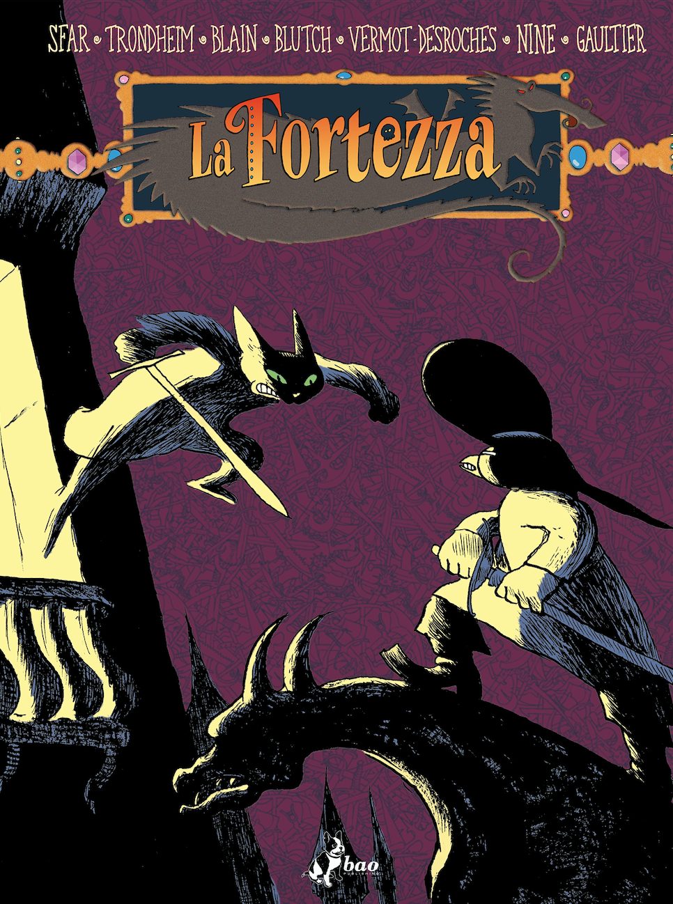 La fortezza vol. 3, copertina