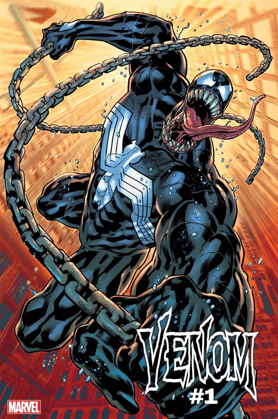 Venom #1, copertina di Bryan Hitch