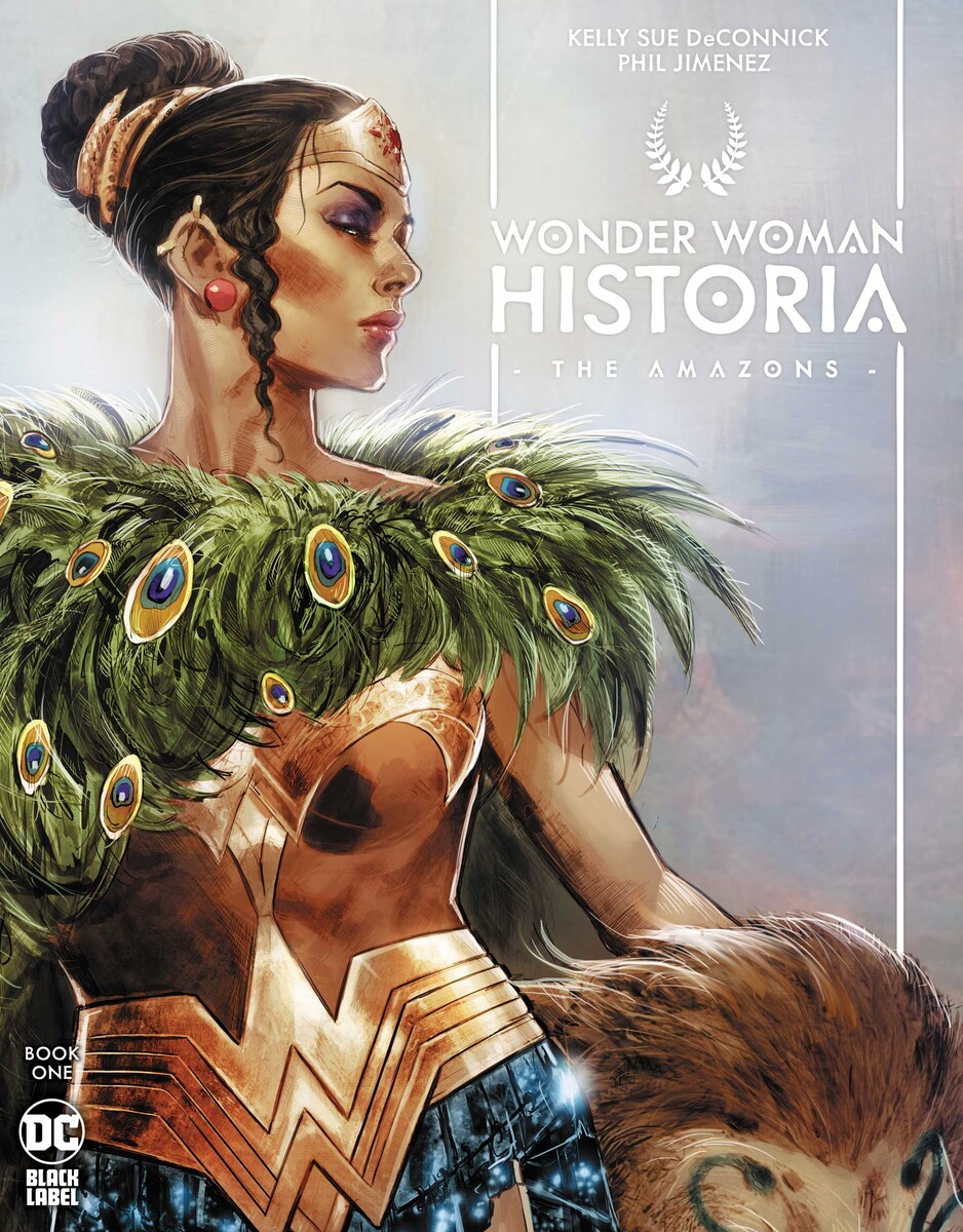 Wonder Woman Historia: The Amazons, copertina