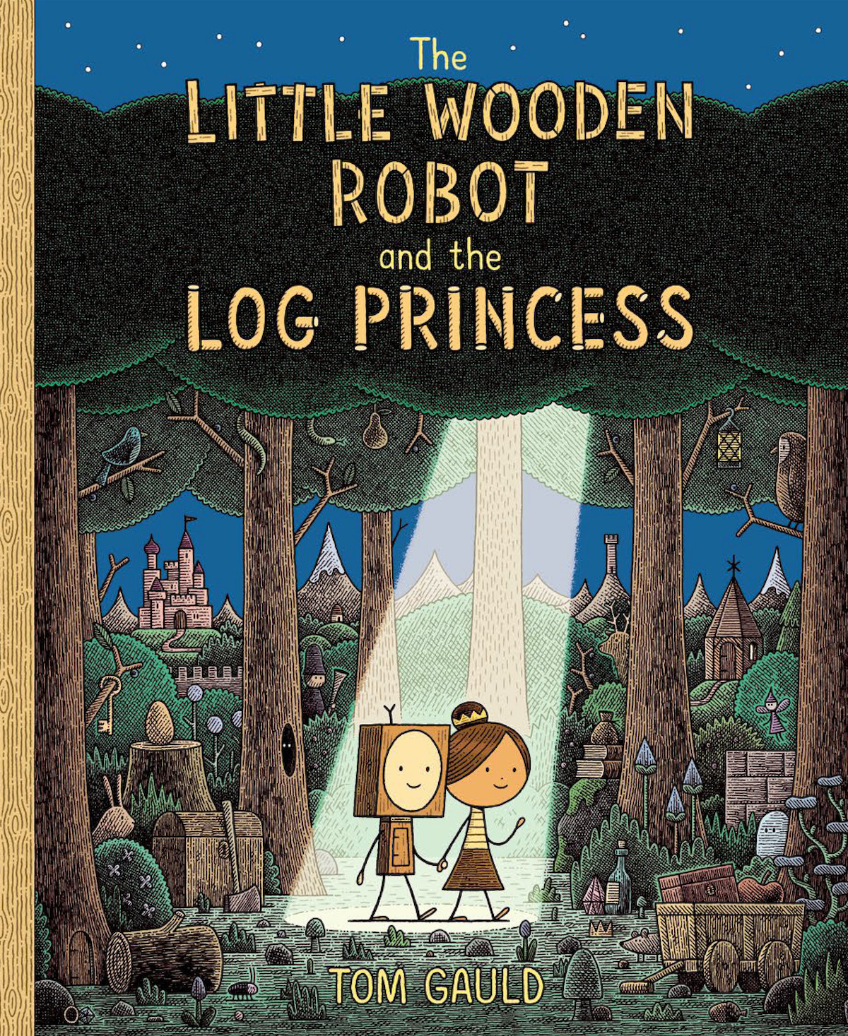 Little Wooden Robot, copertina di Tom Gauld