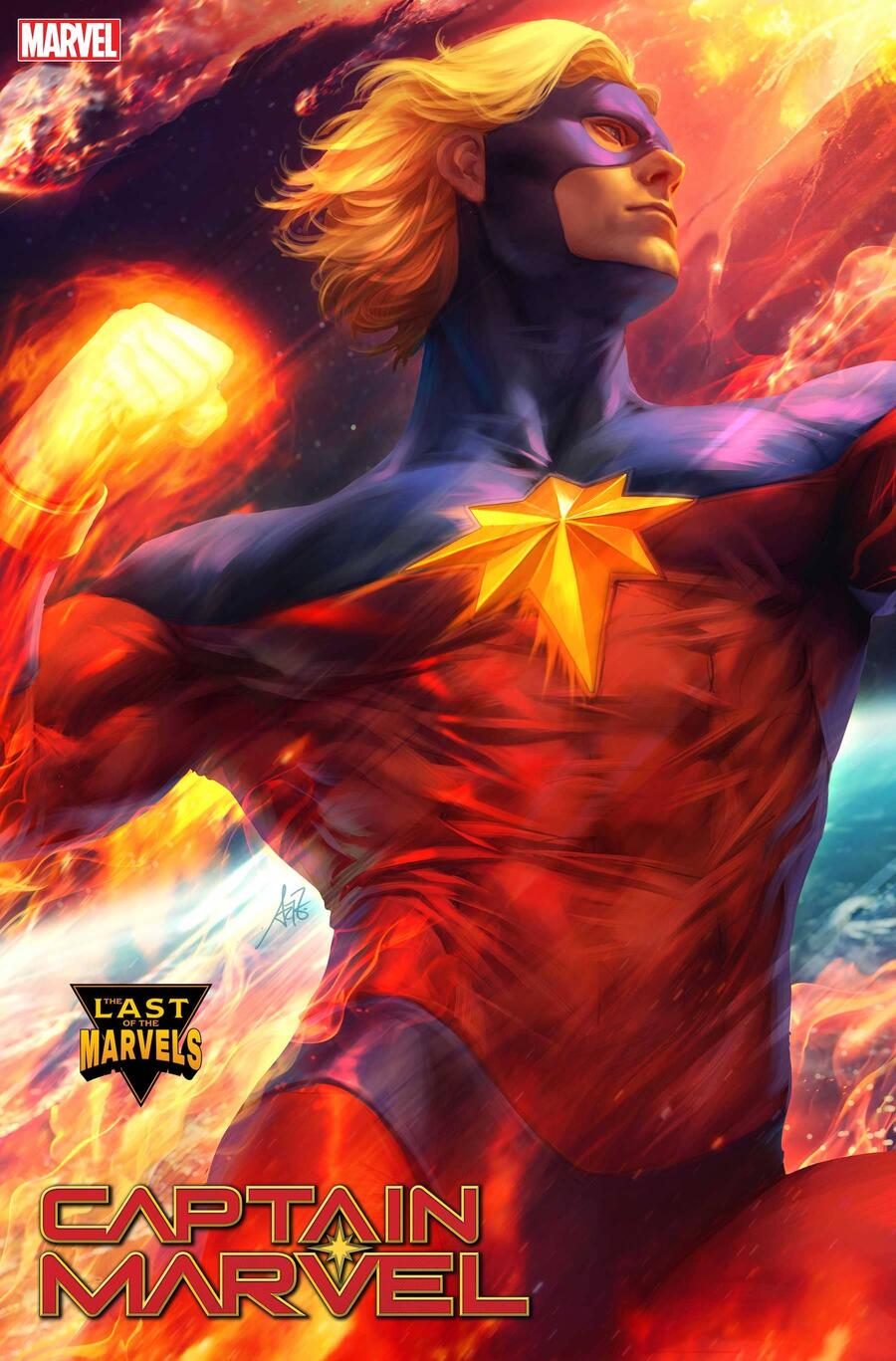 Captain Marvel #32, variant cover di Artgerm