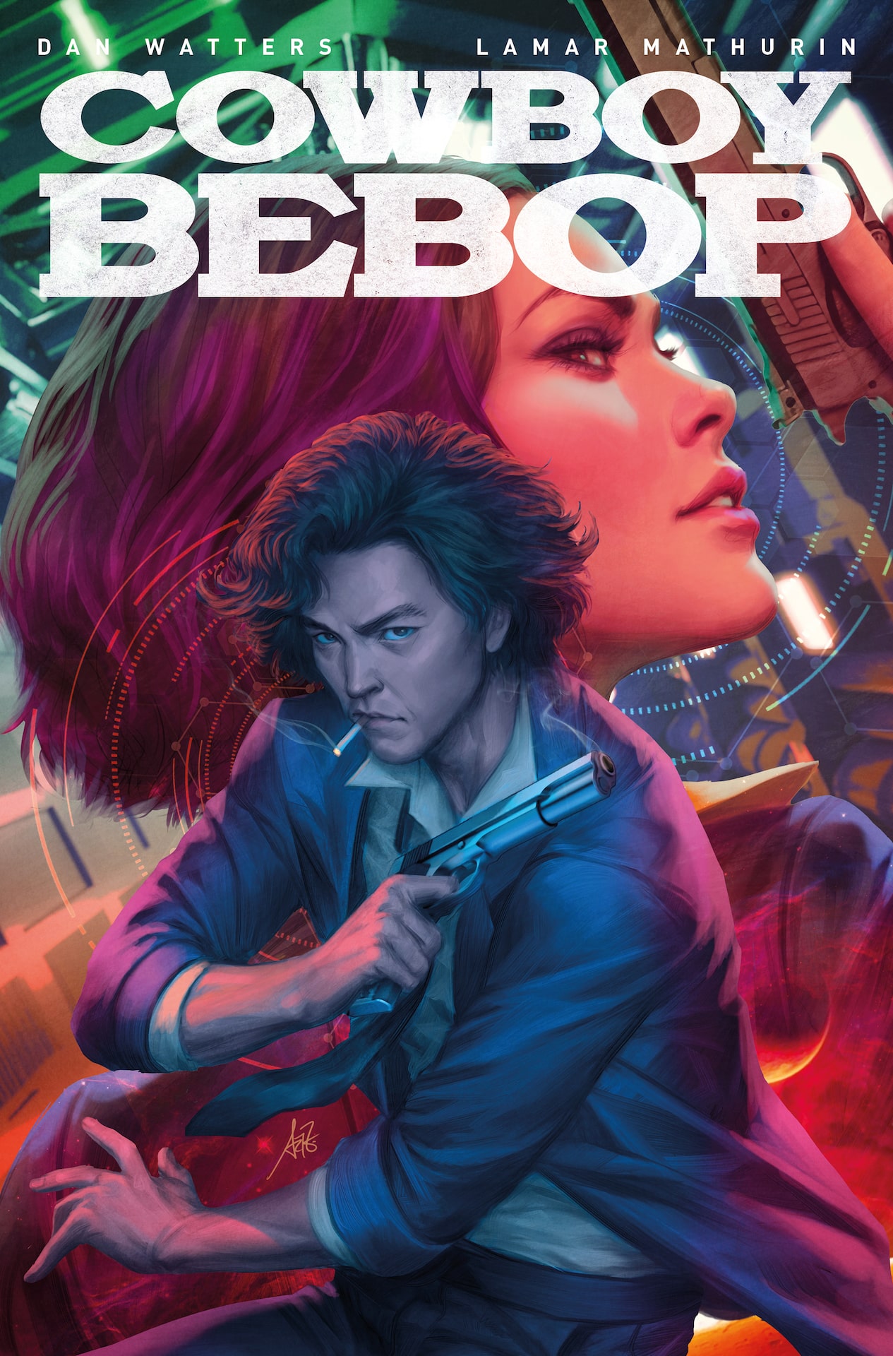 Cowboy Bebop: The Comic Series #1, copertina di Artgerm