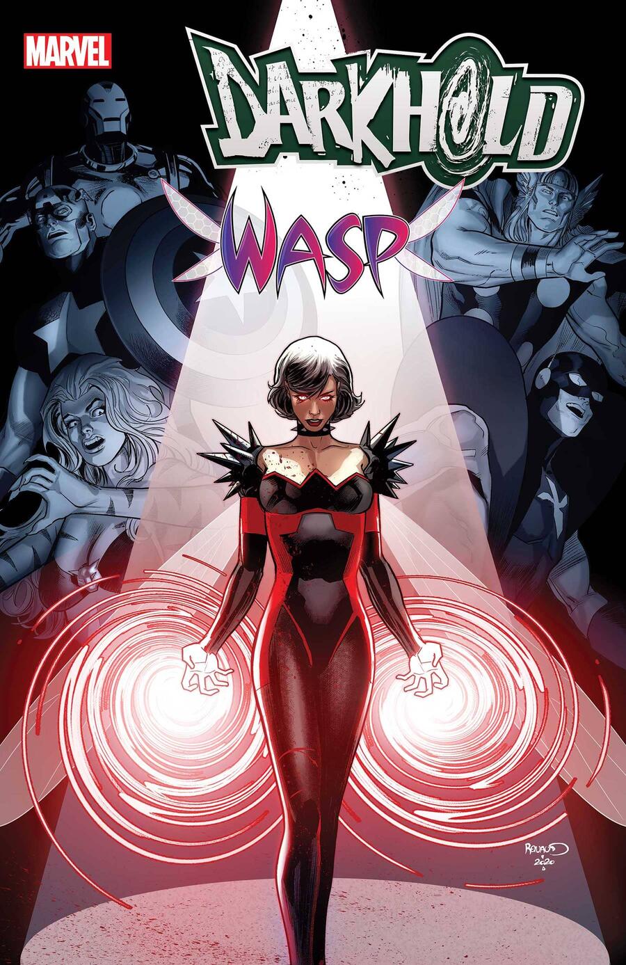 Darkhold: Wasp #1, copertina di Paul Renaud