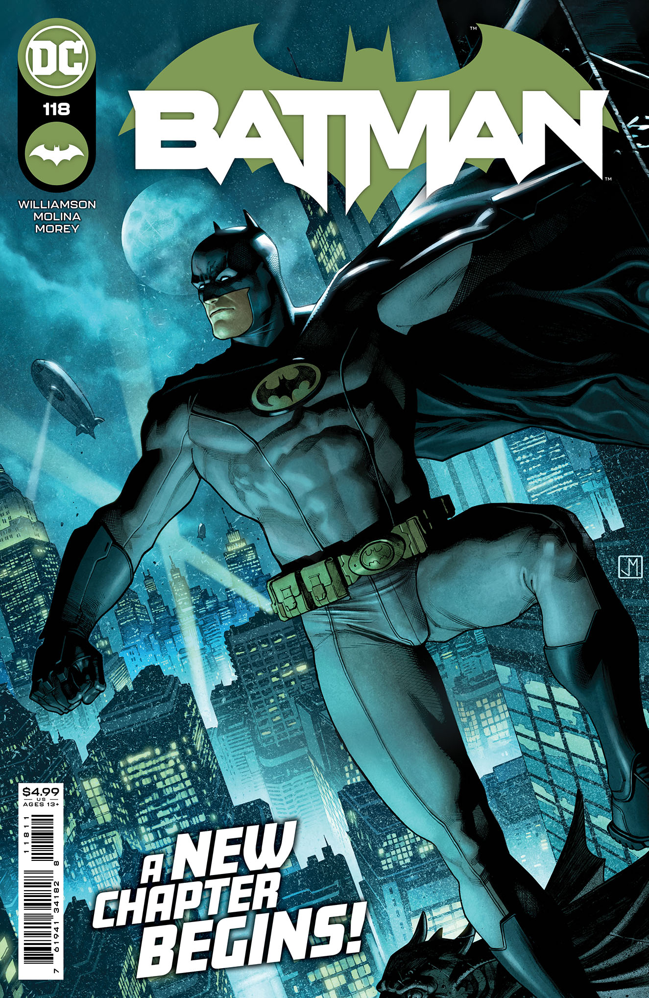 Batman #118, copertina di Jorge Molina