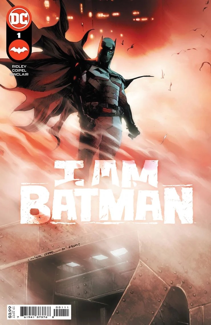 I Am Batman #1, copertina di Olivier Coipel