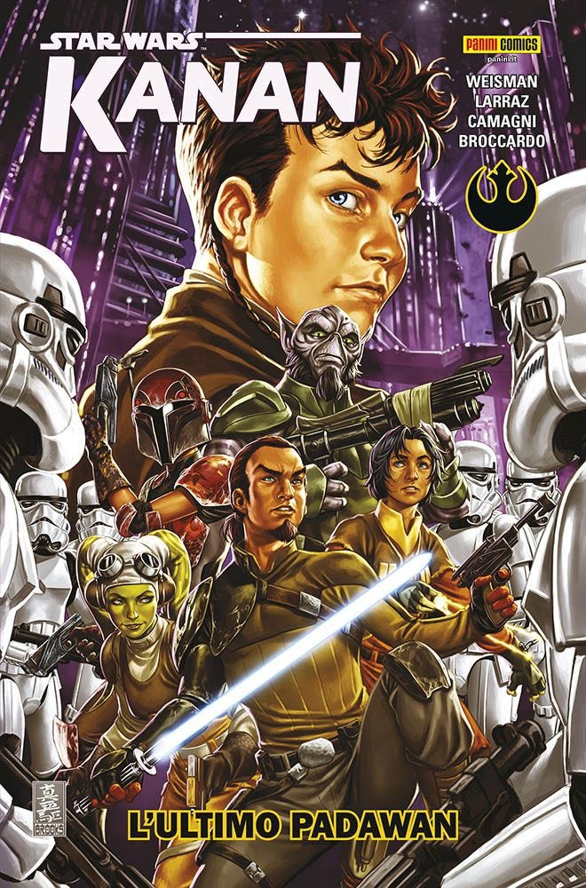 Kanan: L'ultimo Padawan, copertina di Mark Brooks