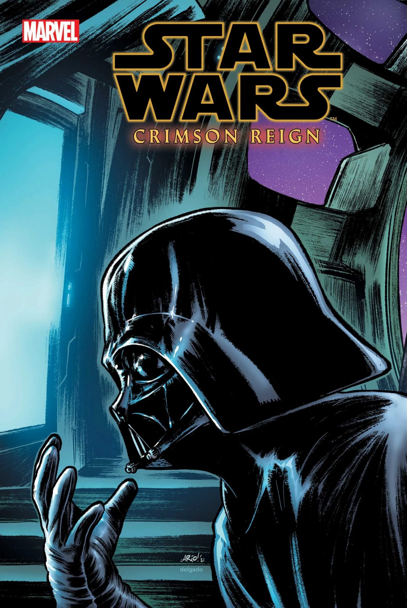 Star Wars: Crimson Reign #1, variant cover di Ario Anindito