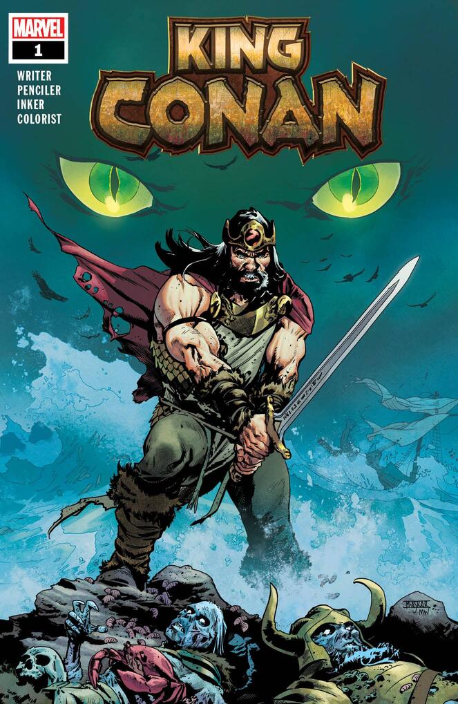 King Conan #1, copertina Mahmud Asrar