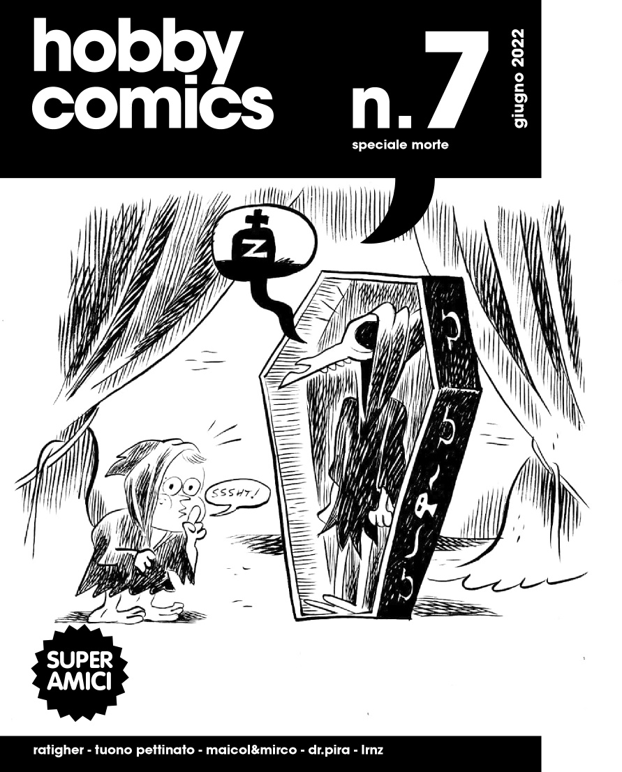 Hobby Comics 7, copertina di Tuono Pettinato