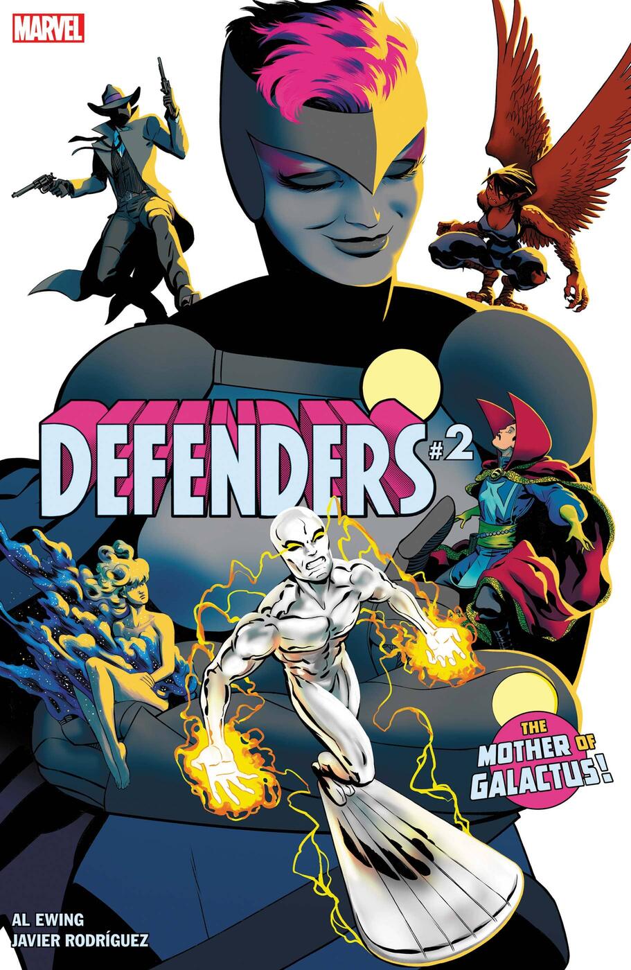 Defenders #2, copertina di Javier Rodriguez