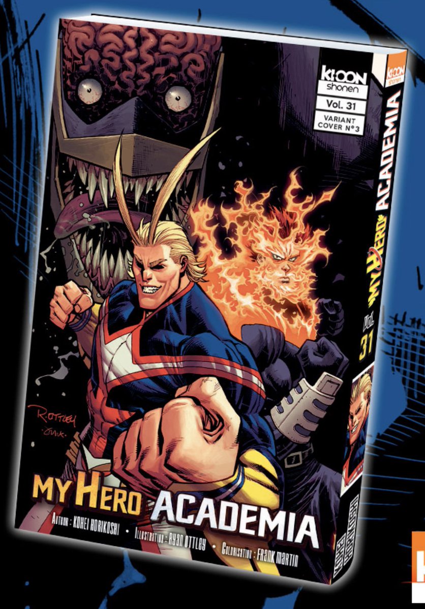 My Hero Academia 31, variant cover di Ryan Ottley