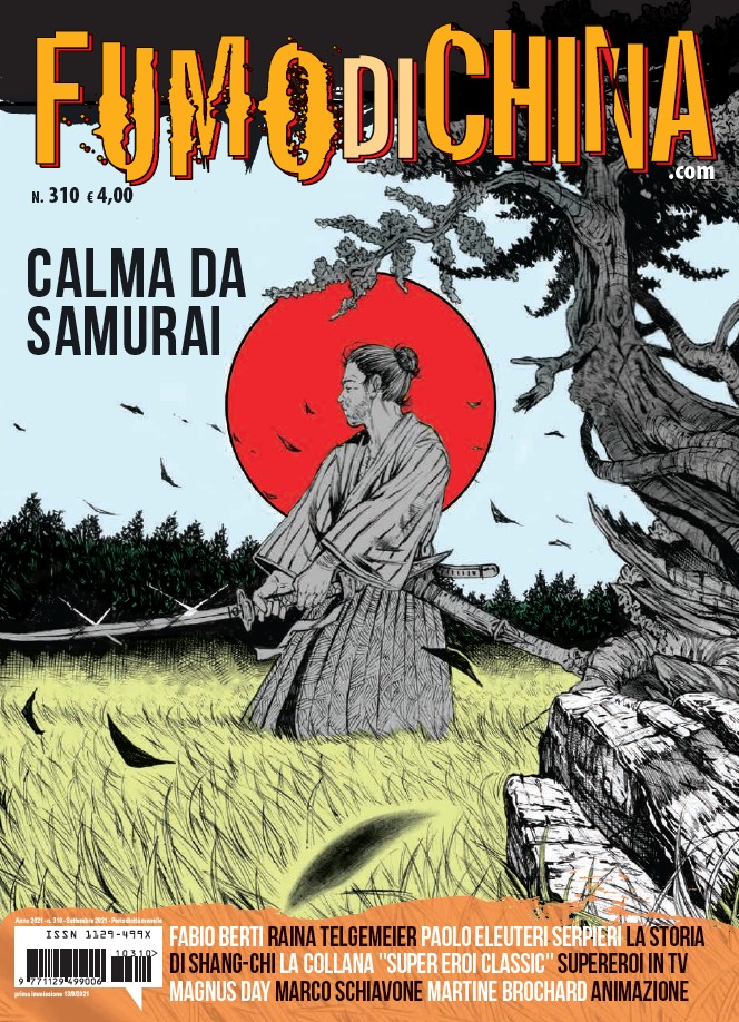 Fumo di China 310, copertina di Fabio Berti