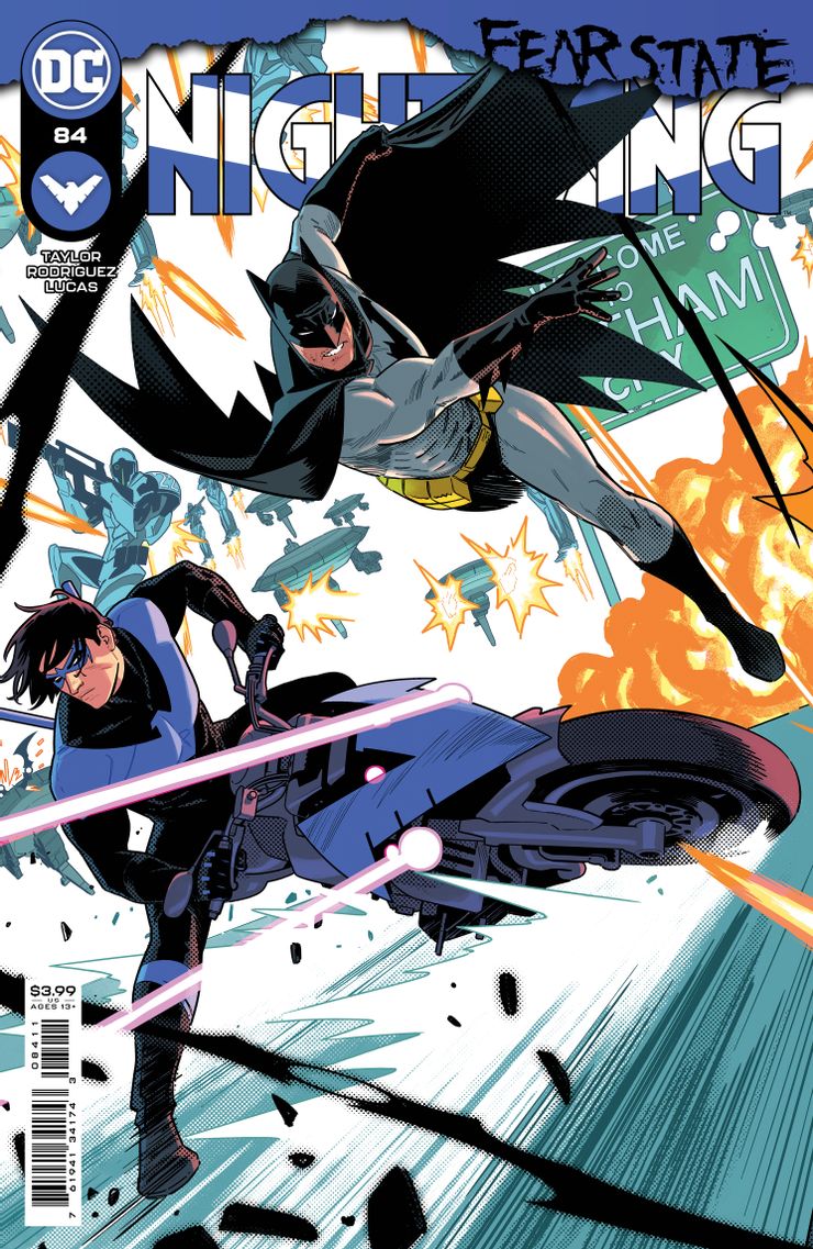 Nightwing #84, copertina di Bruno Redondo