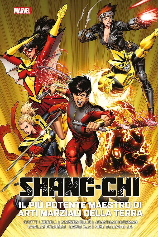 Shang-Chi: Il più potente maestro di arti marziali della Terra, copertina