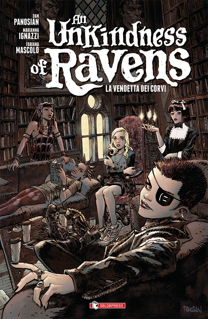 Unkindness of Ravens, copertina di Dan Panosian