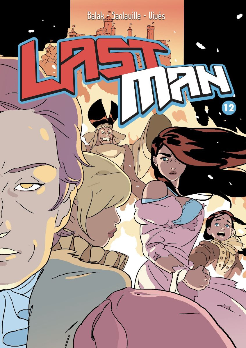 Last Man 12, copertina di Balak