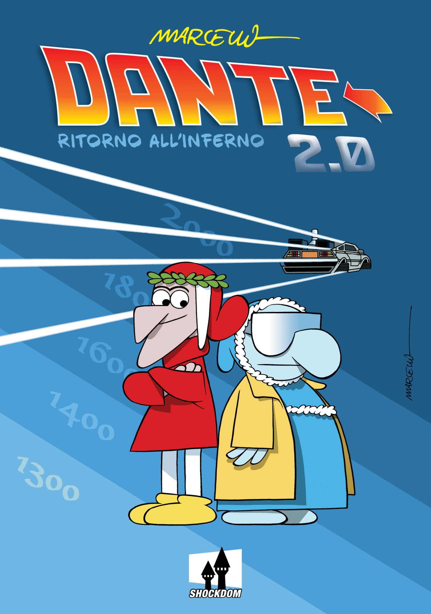 Dante 2.0: Ritorno all'inferno, copertina di Marcello